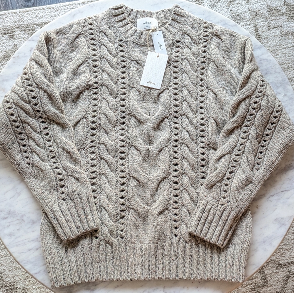 Aritzia Wilfred Bronco Sweater XS - Picture 9 of 10